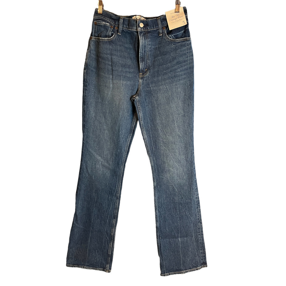 Abercrombie & Fitch The 70s Vintage Flare Ultra High Rise